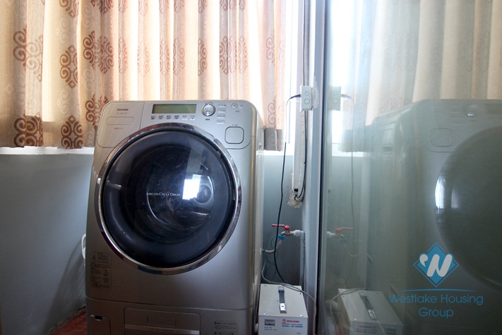 Large size two bedrooms apartment for rent in Trich Sai street, Tay Ho district, Ha Noi